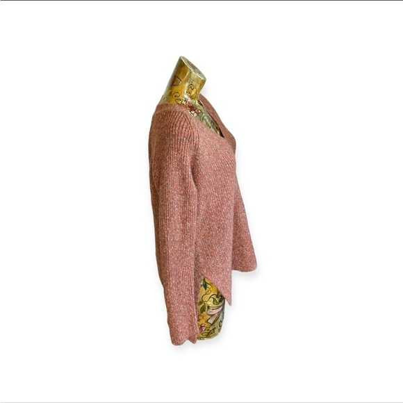 Forever 21 sweater wool blend nwt new Small cozy v neck - Picture 3 of 10